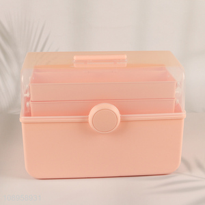 China products portable plastic medicine box with handle