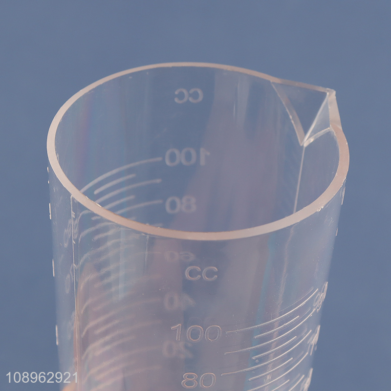 Wholesale Transparent Custom Logo Plastic Meauring Cup for Kitchen Restaurant