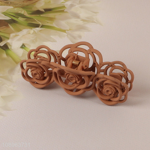 Best selling flower shape women hair claw clips hair decoration