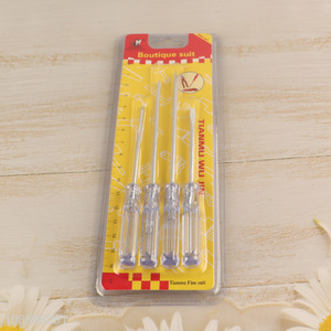 Good Quality 4PCS Screwdrivers Set with Phillips & Slotted Screwdrivers