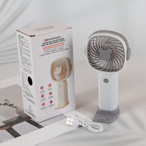 Factory wholesale portable multifunctional handheld fan desktop fan