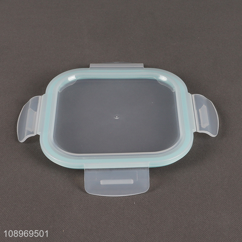 Online wholesale square glass food container preservation box