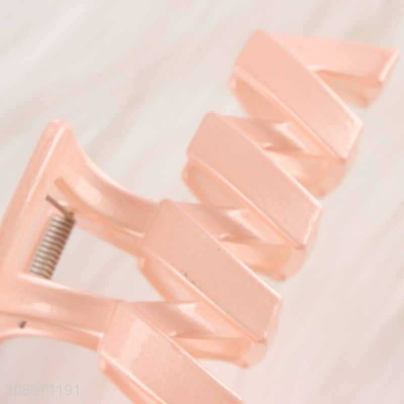 New Product Large Non-Slip Plastic Hair Claw Clips Hair Accessories