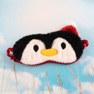 Good Quality Cartoon Penguin Sleep Mask Soft Blindfold Travel Mask