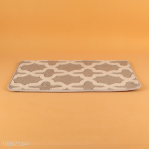 Top products rectangle jacquard door <em>mat</em> <em>floor</em> <em>mat</em> for sale