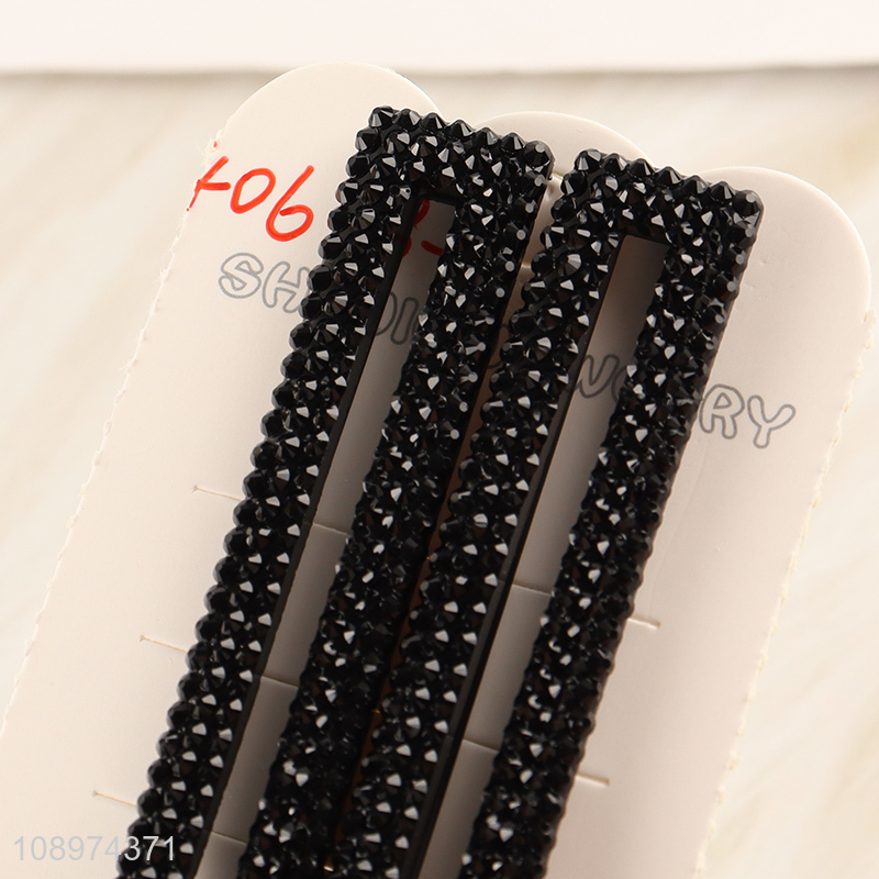 Good Quality 2PCS Hollow Metal Hair Clips Non-Slip Hair Clips