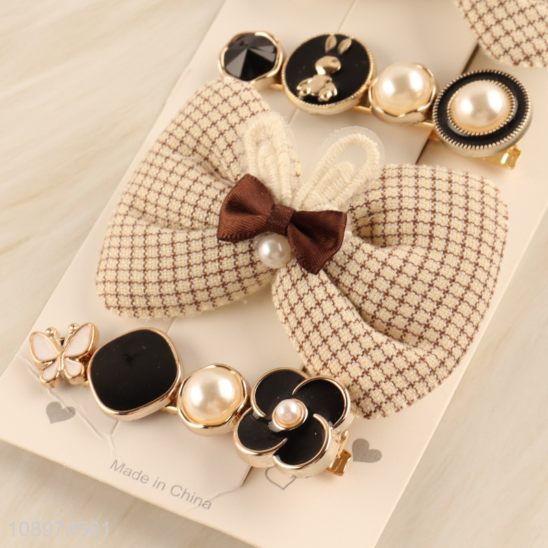 New Arrival 4PCS Korean Style Hair Clips Fashion Bang Clips