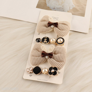 New Arrival 4PCS Korean Style Hair Clips Fashion Bang Clips