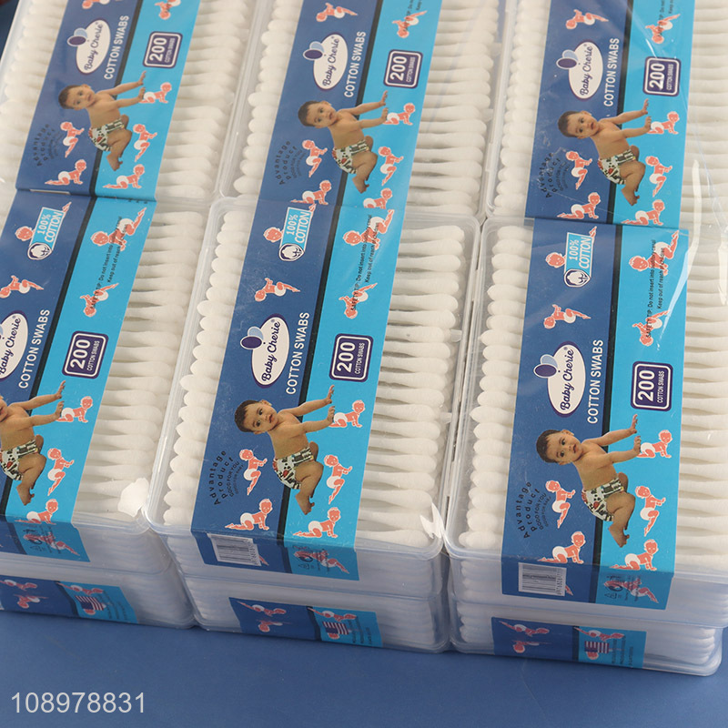 New product disposable baby care pp stick cotton swab