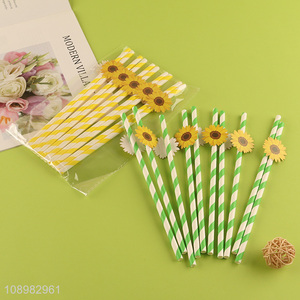 Good sale disposable paper drinking straw for juice coffee