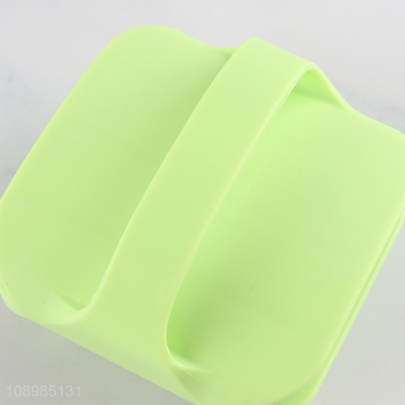 Top selling square scalp care soft silicone shampoo brush