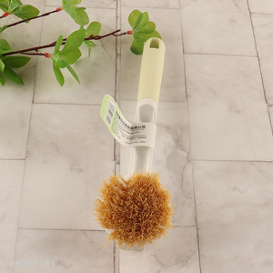 Low price reusable kitchen cleaning supplies pot brush dish brush