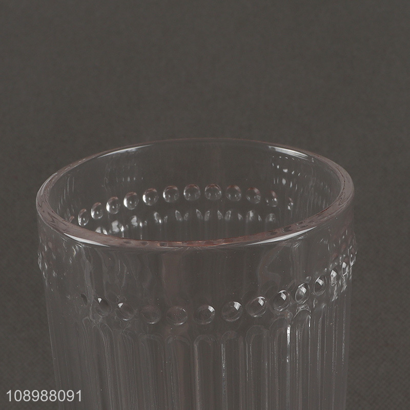 China Product 310ml Clear Glass Cup Glass Juice Cup Water Cup