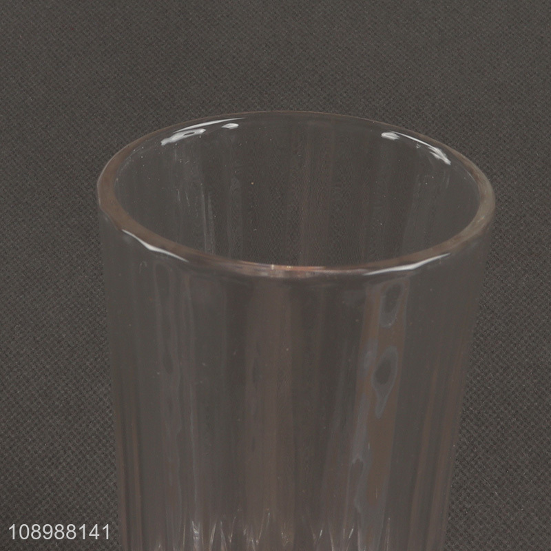 China Supplier 319ml Glass Coffee Water Tea Cup Wine Glasses