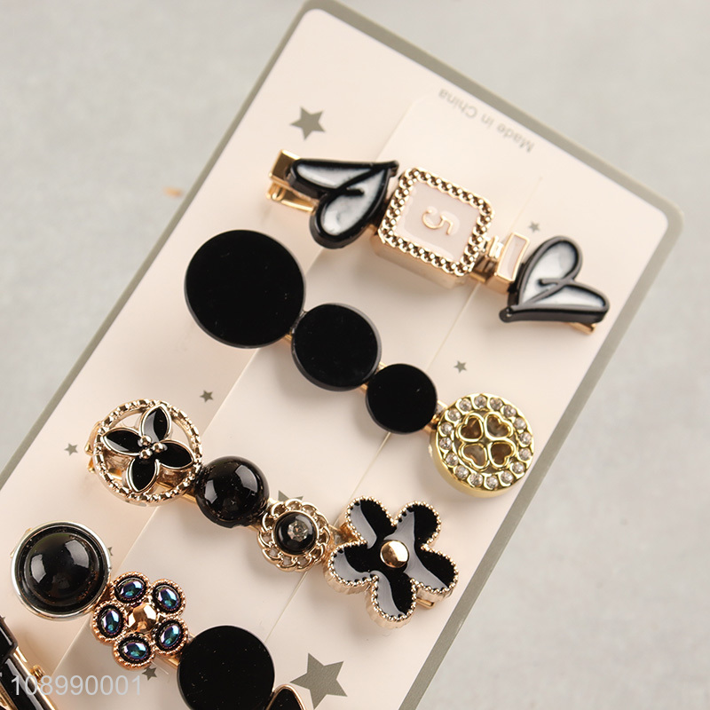 High quality alloy women hair accessories hairpin set