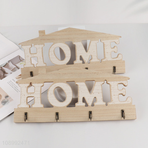 Low price home word wooden hanging ornaments for <em>decoration</em>