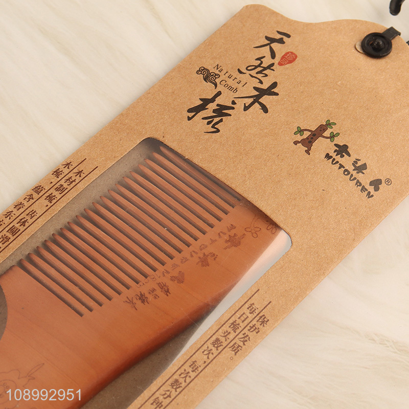 Hot products anti-static wooden hair comb hair brush for sale