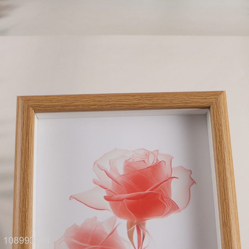 Good Quality Natural Solid Wood Photo Frame Wooden Picture Frame for Home Deocr