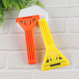 Top selling window glass cleaning tools plastic handle scraper wholesale