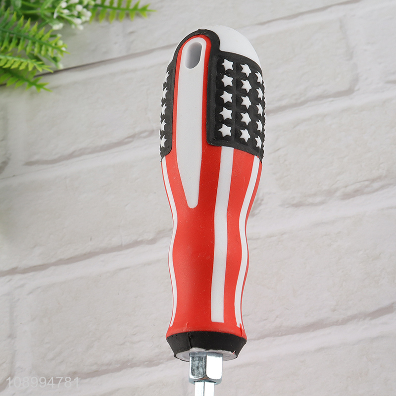 China supplier professional hand tool American flag hex screwdriver