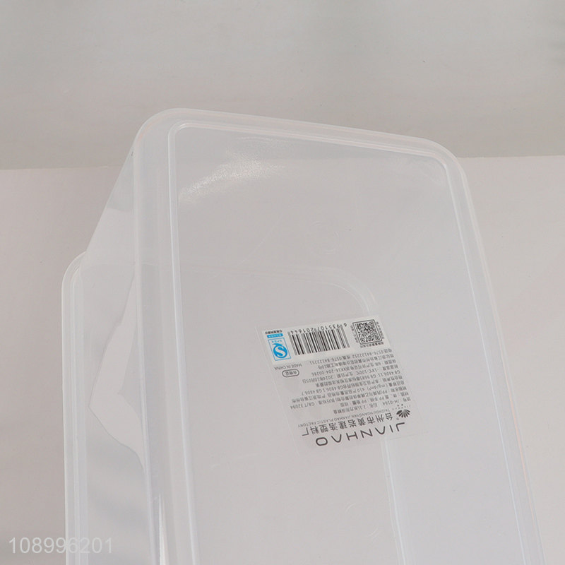 Wholesale 2.1L Plastic Food Storage Container Fresh-Keeping Box with Airtight Lid