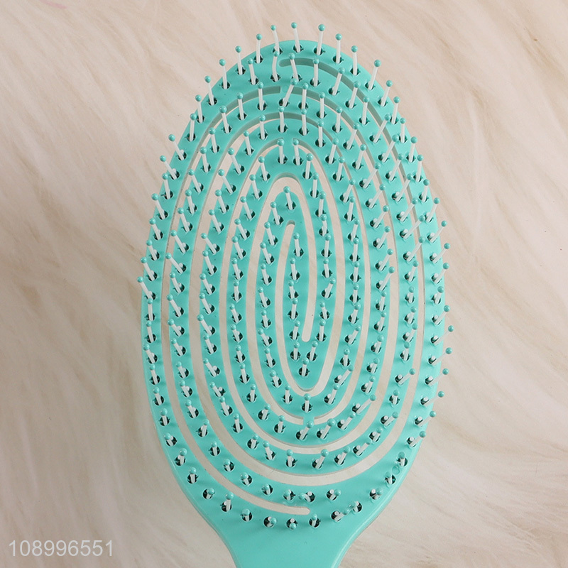 Hot Selling Curved Vented Detangling Brush for Faster Blow Drying