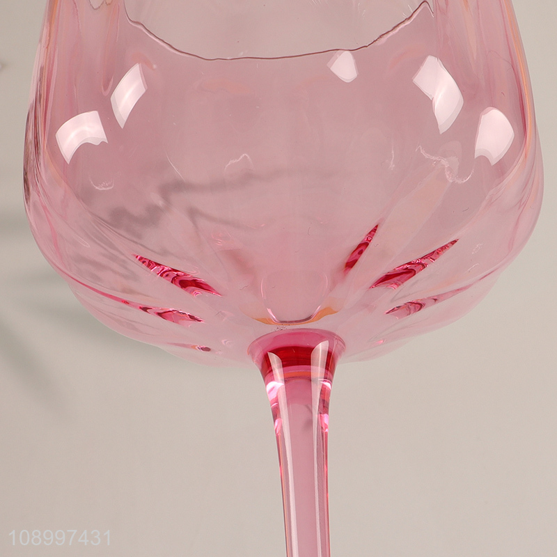 Wholesale Colored Long Stem Wine Glasses Lead Free Champagne Glasses