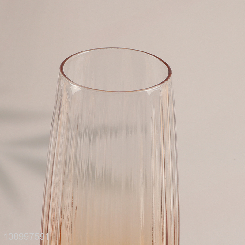 Good Quality Lead Free Glass Champagne Flutes Stemmed Champagne Glasses