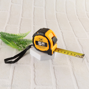 Hot selling professional 5m retractable steel measuring tape