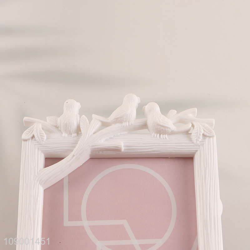 Hot Selling Plastic Bird Photo Frame Farmhouse Tabletop Picture Frame