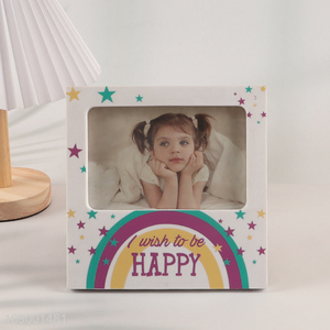 Wholesale Tabletop Display and Wall Mount Plastic Picture Frame for Kids