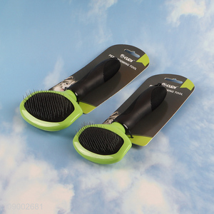 Good quality professional pet grooming tool air cushion pet hair comb