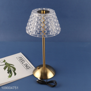 Online Wholesale 3 Colors Stepless Dimmable Touch Table Lamp USB Rechargeable Night Light