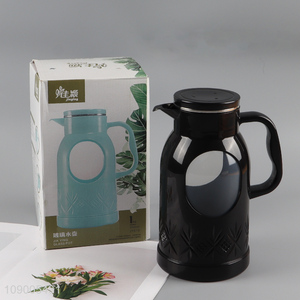 Popular products large capacity 1500ml glass water pot tea pot for sale