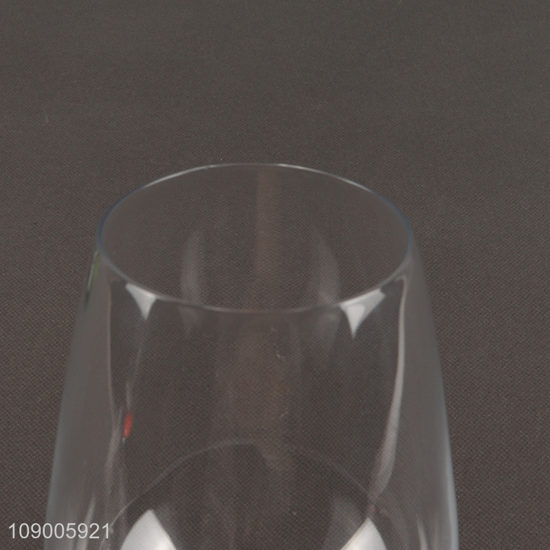 Hot items clear glass reusable red wine glasses champagne glasses for home bar