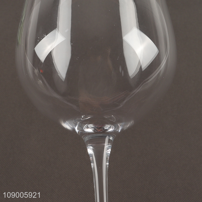 Hot items clear glass reusable red wine glasses champagne glasses for home bar