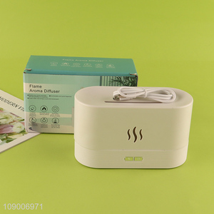 China Product Flame Aroma Diffuser Essential Oil Humidifier Ultrasonic Diffuser