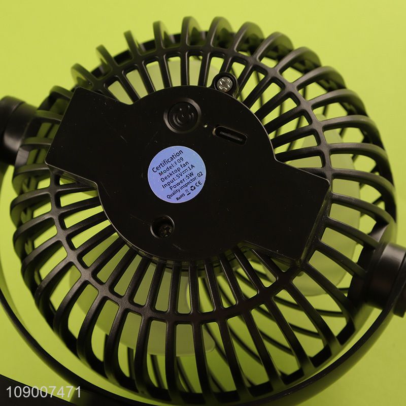 High Quality Portable Clip On Fan USB Rechargeable Personal Fan for Camping