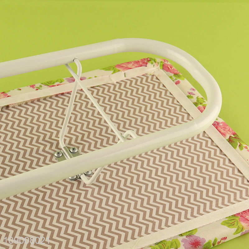 Factory Price Heat Resistant Ironing Board with Floral Print Padding