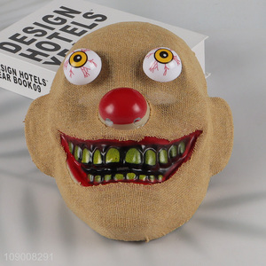 Factory price natural clown horror mask Halloween party cosplay mask