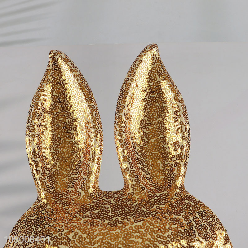 Hot items multicolor sequin rabbit mask cosplay mask for festival party supplies