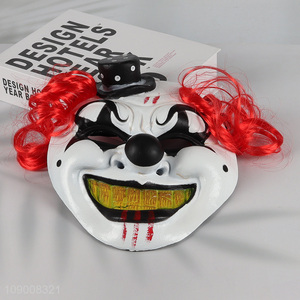 Most popular natural clown cosplay mask Halloween party mask