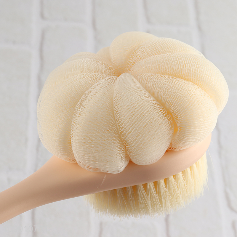 Hot Selling Double Sided Bath Brush Back Scrubber with Long Handle