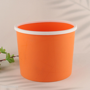 China Imports Plastic Wastebasket Trash Can with Pressure Ring for <em>Bathroom</em>