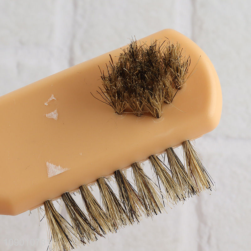 Hot Sale Triple-Purpose Shoe Cleaning Brush Shoe Brush for Polishing