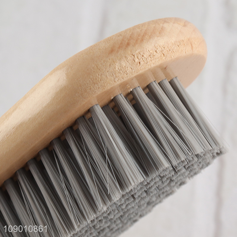 China Imports Wooden Scrubbing Brush for Clothes Floor Cleaning