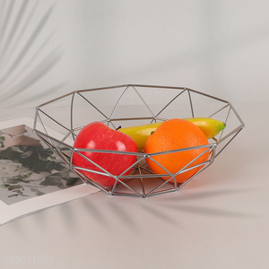 Good selling home kitchen tabletop decoration fruits basket storage basket