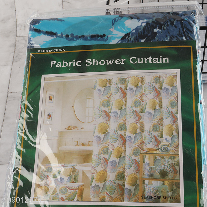 China Imports 67*70 Inch Polyester Shower Curtain Bathroom Accessories