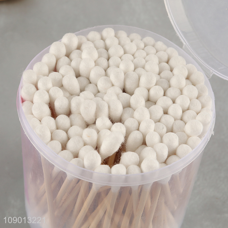 Good Quality 120 Pieces Cotton Swabs Double Ended Cotton Buds