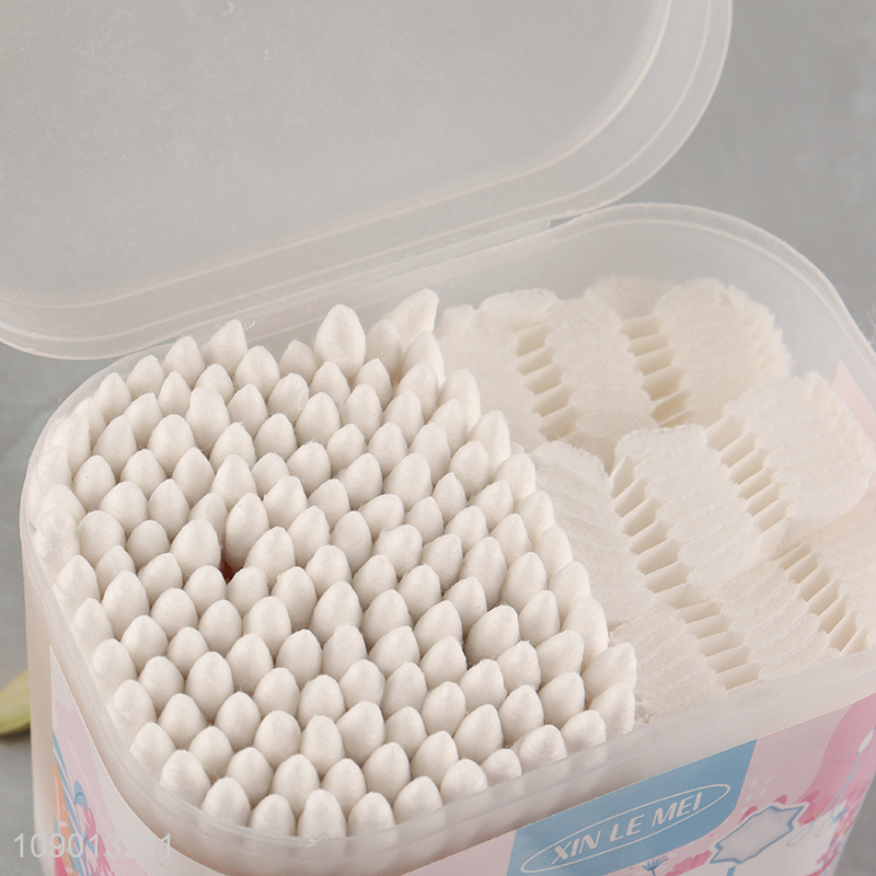 Hot Selling 175 Pieces Disposable Cotton Swabs for Makeup & Ear